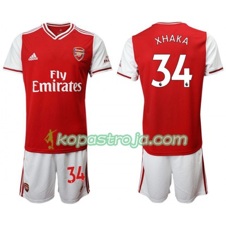 Billiga Fotbollströjor Arsenal Granit Xhaka 34 Barn Hemma tröja 2019/20 Kortärmad